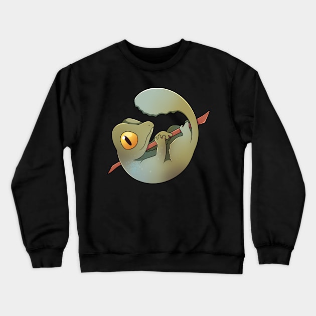 Hanging Around Crewneck Sweatshirt by GothamGeckos